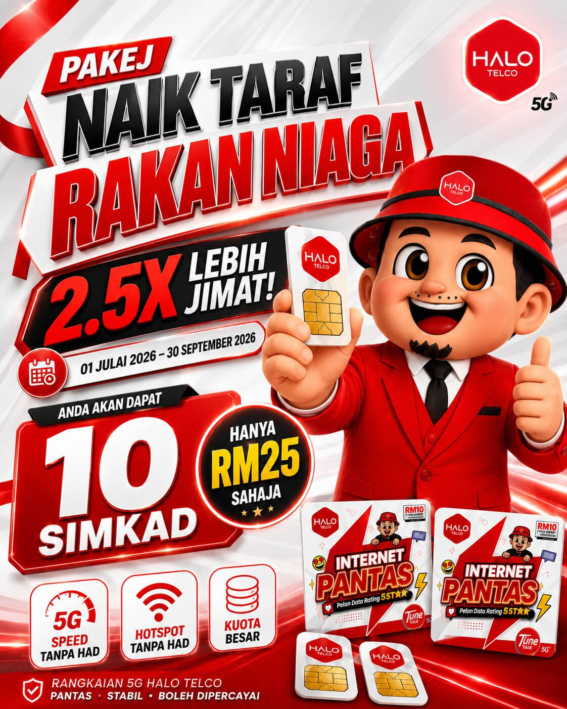 Pek permulaan Executive Partner Halo Telco