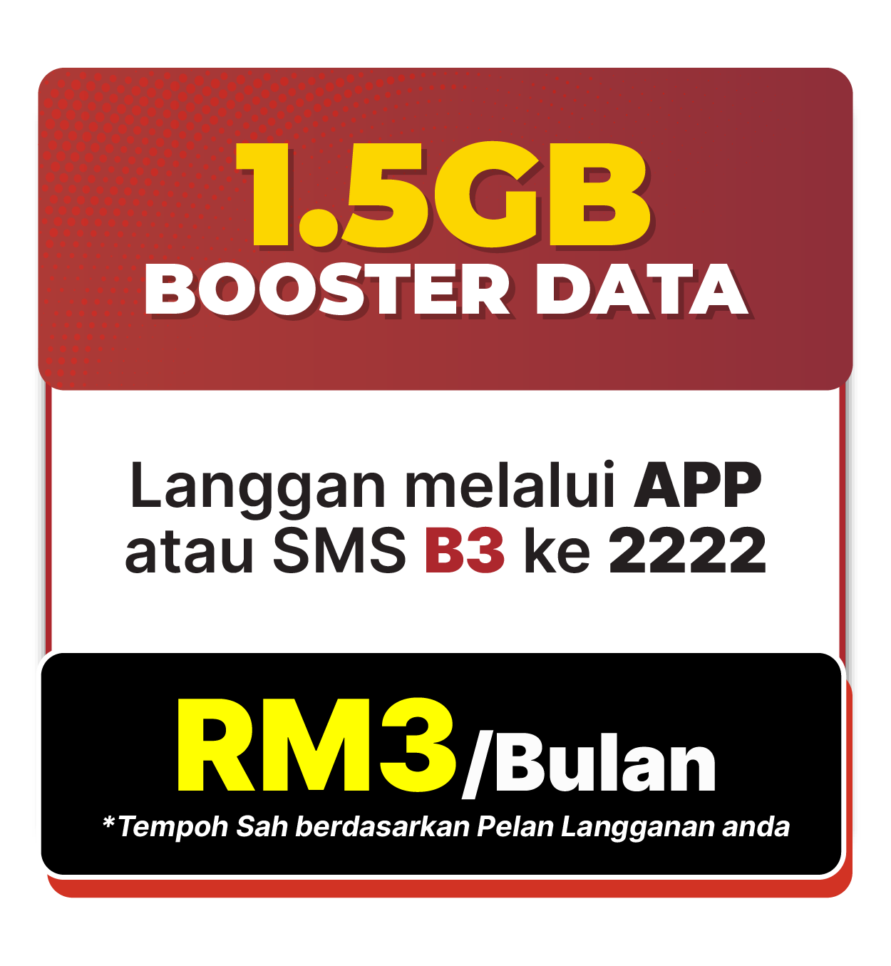 Booster B3 Halo Telco