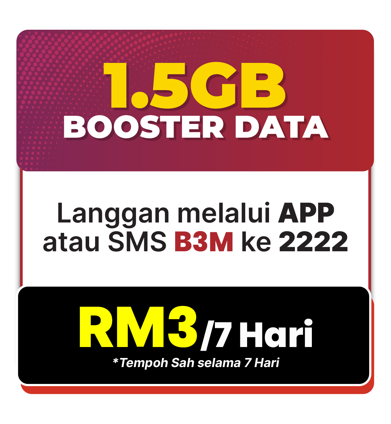 Booster B3M Halo Telco